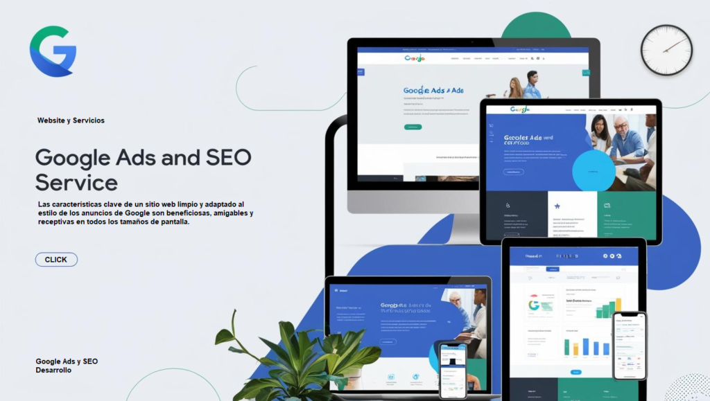 Diseño de Google Ads y SEO en Websites